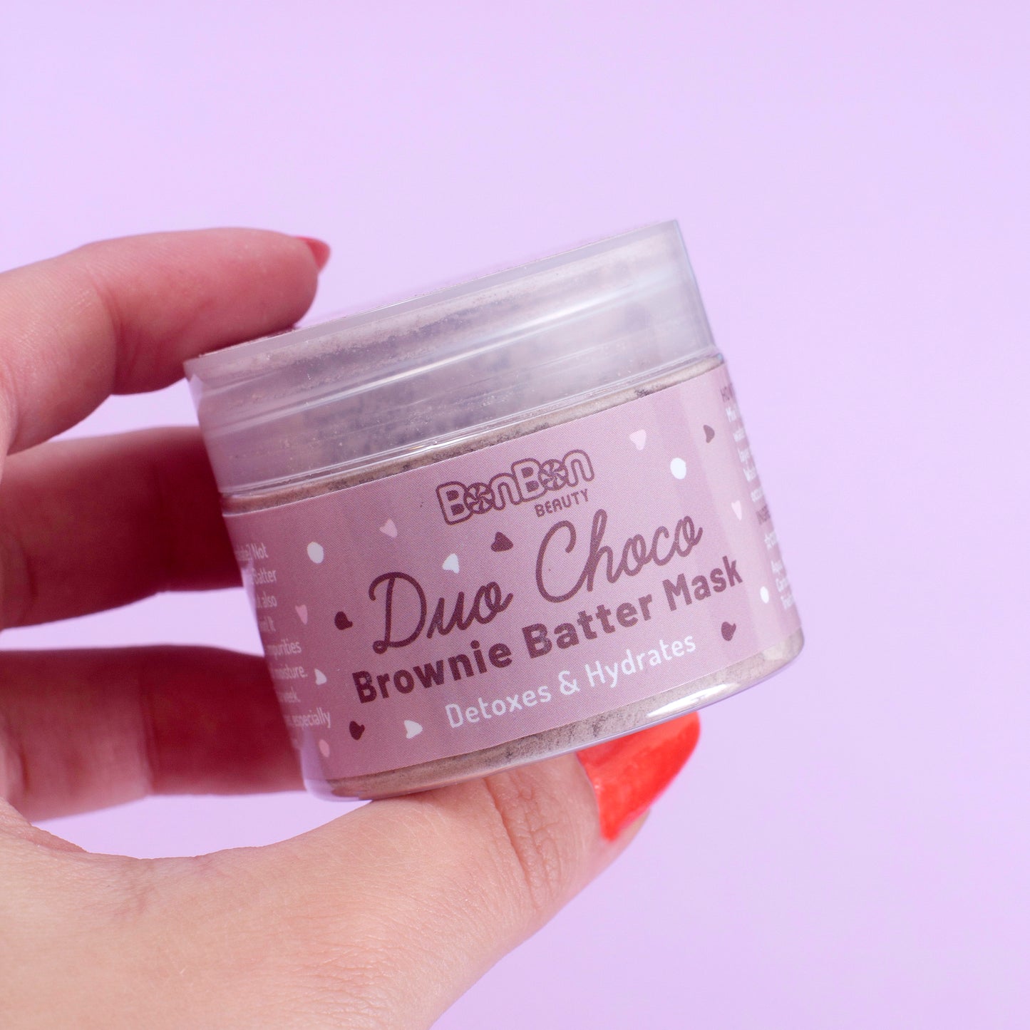 BonBon Beauty Duo Choco Brownie Batter Mask - Detoxes & Hydrates